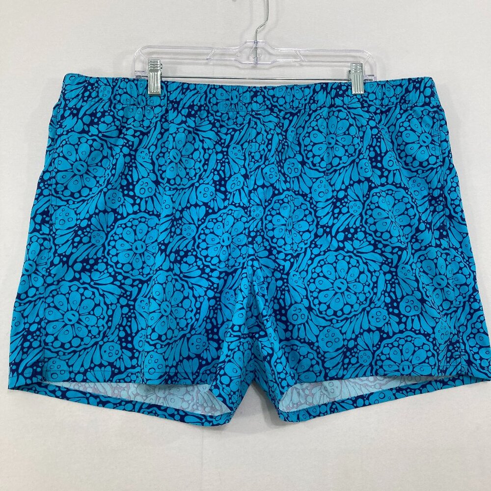 New Reel Legends Board Short Men's size 2X‎ Swim Trunks In Pottery Twilight Blue
